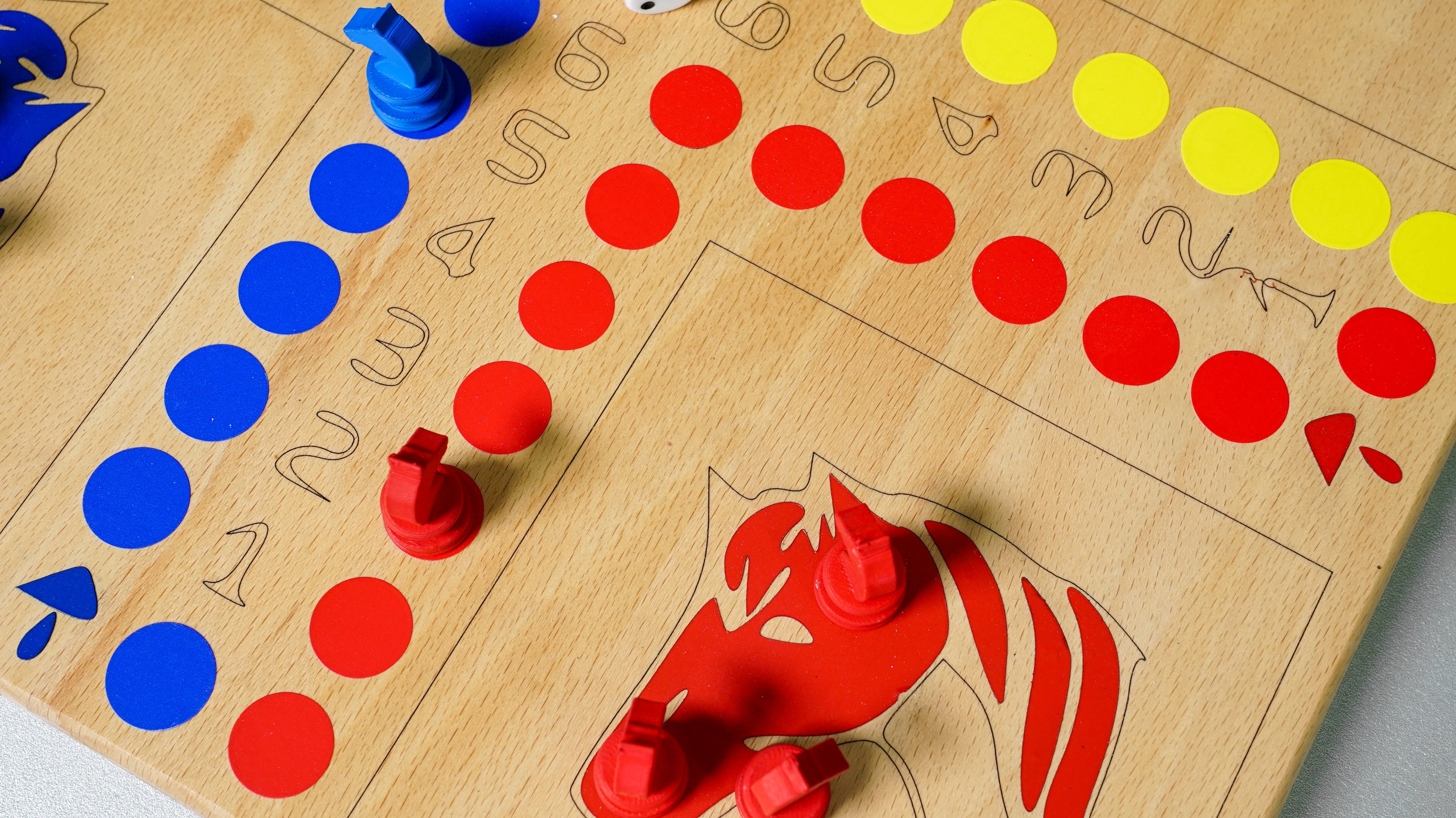 Jeu des petits chevaux